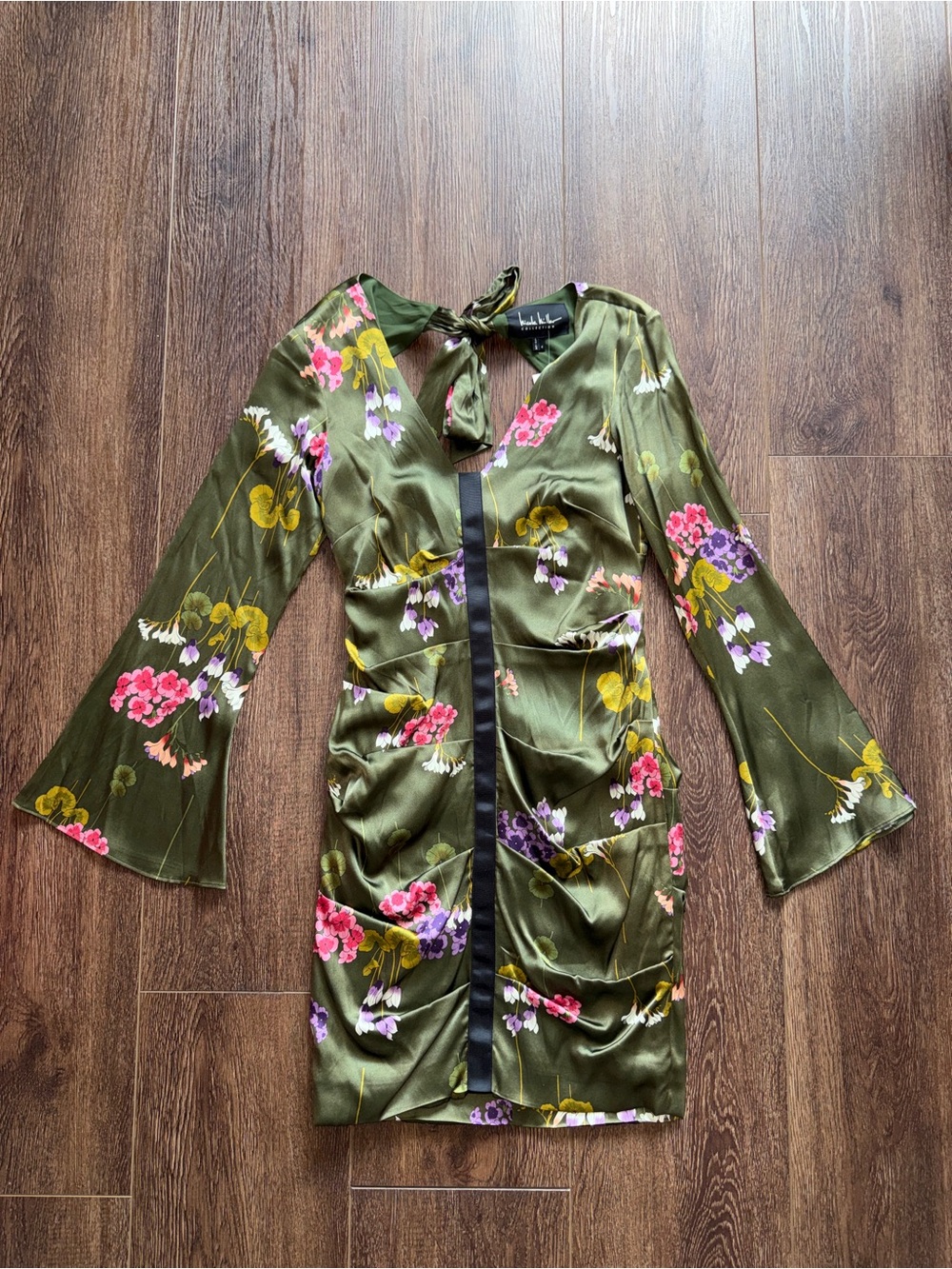 Nicole Miller floral dress 4